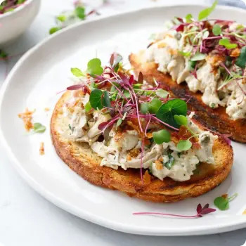 Брускетта с тунцом по итальянский - 12 шт.